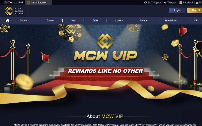 MCW Casino VIP Program Bangladesh